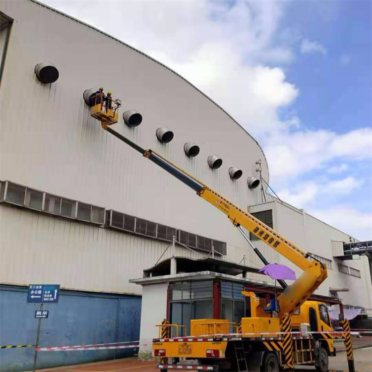 青岛城阳高空作业车出租服务：专业广告牌安装解决方案